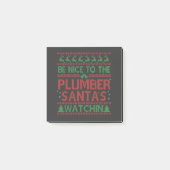 Sei nett zu dem zauberhaften Weihnachtslied Post-it Klebezettel (Vorderseite)