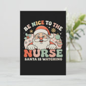 Sei nett zu den Krankenschwestern, die Weihnachten (Stehend Vorderseite)