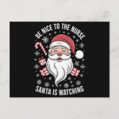 Sei nett zu den Krankenschwestern, die Weihnachten (Vorderseite)