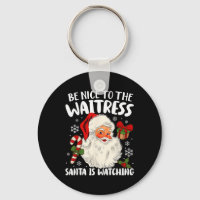 Sei nett zu der Kellnerin, die der Weihnachtsmann 