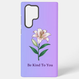 Sei nett zu dir Lily Selbstfürsorge-Handyhülle Samsung Galaxy Hülle