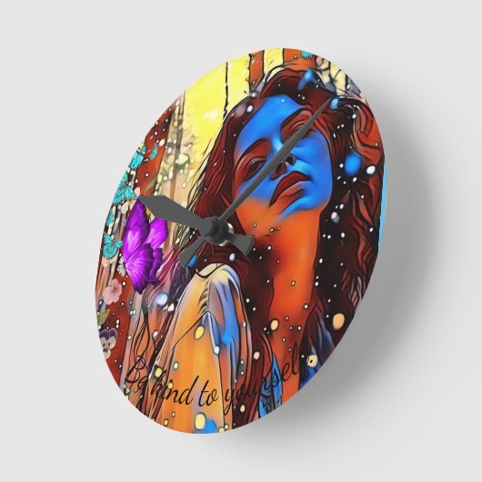 Sei nett zu dir selbst, die Uhr (Winkel)