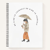 Sei nett zu dir selbst notizblock (Vorderseite)