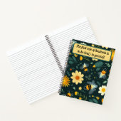 Sei nett zu dir selbst notizblock (Innenseite)