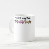 Sei nett zu jedem Kind Kaffeetasse (Vorderseite Links)