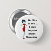 Sei nett zu mir button (Vorne & Hinten)