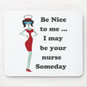 Sei nett zu mir mousepad (Vorne)