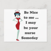 Sei nett zu mir postkarte (Vorderseite)