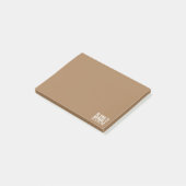 Sei nett zu Tieren oder ich töte dich lustige Gesc Post-it Klebezettel (angewinkelt)