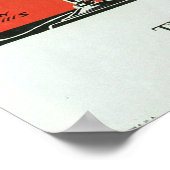 Sei nett zu Tieren - Vintage Poster (Ecke)