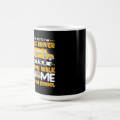 Sei nett zum Busfahrer Kaffeetasse (VorderseiteRechts)