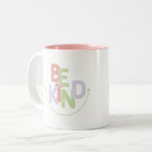 Sei nett zweifarbige tasse (Vorderseite Links)