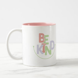 Sei nett zweifarbige tasse