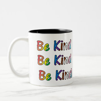 Sei nett zweifarbige tasse