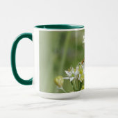Sei nette Biene auf Blume Tasse Cup (Links)