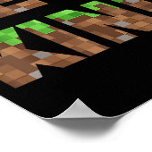 Sei nette Jungs Teens Kinder Pixel Video Game Kind Poster (Ecke)