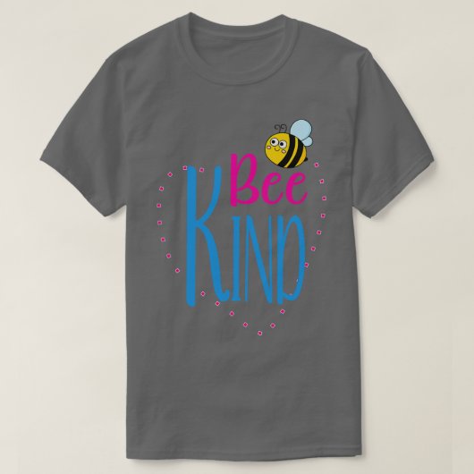 Sei nette Kinder Niedliche Biene T-Shirt (Design vorne)