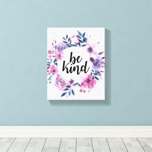 Sei nette Leinwand (Insitu (Holzboden))