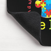 Sei netter Autismus Bewusstsein Puzzle Rainbow Wäh Mousepad (Ecke)