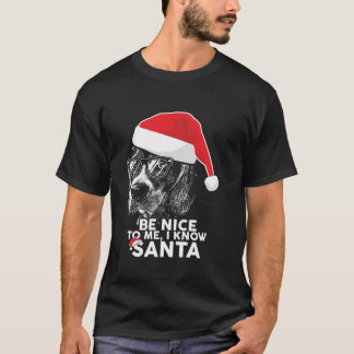 Sei netter Beagle Weihnachten Weihnachten Weihnach T-Shirt