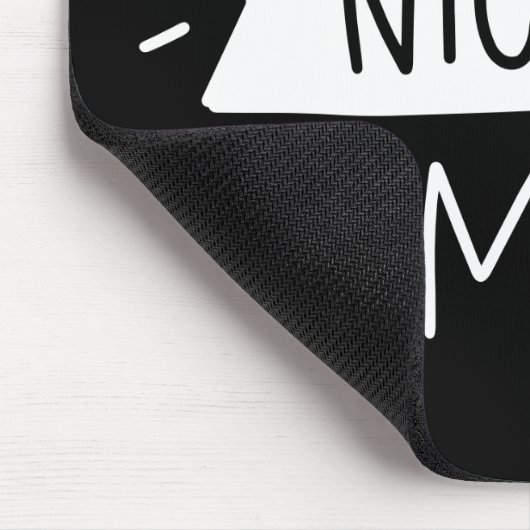 Sei netter Mensch Mousepad (Ecke)