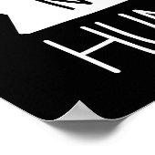 Sei netter Mensch Poster (Ecke)