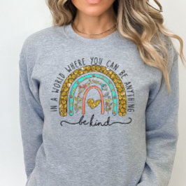 Sei nettes Shirt, Niedliche internationale Einstel Sweatshirt