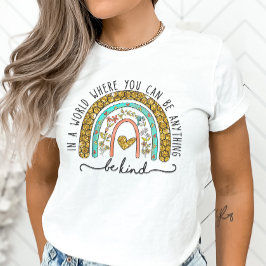 Sei nettes Shirt, Niedliche internationale Einstel T-Shirt
