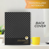 "Sei neugierig" Motivierend Inspirierend Geschäft Notizblock