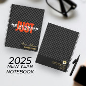 "Sei neugierig" Motivierend Inspirierend Geschäft Notizblock