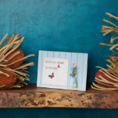 Sei nicht ängstlich vor Veränderungen Fotoplatte (Seite)