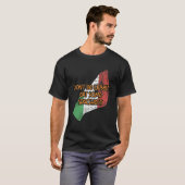Sei nicht aufgewühlt essen einige Spaghetti Funny  T-Shirt (Vorne ganz)