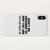 Sei nicht beschämt Case-Mate iPhone hülle (Rückseite (Horizontal))