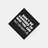 Sei nicht beschämt serviette (Ecke)