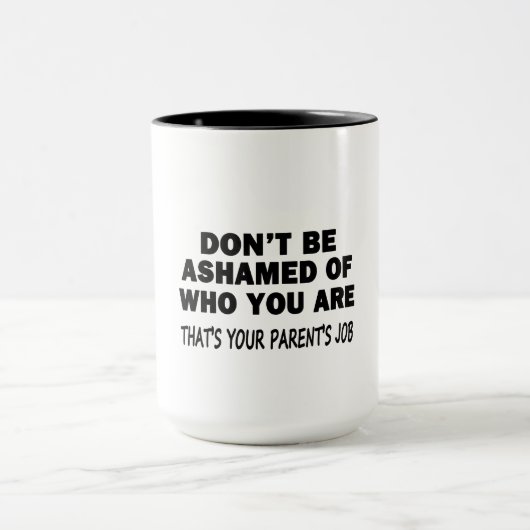 Sei nicht beschämt tasse (Zentrum)