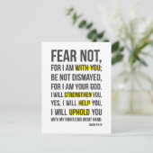 Sei nicht bescheuert! postkarte (Stehend Vorderseite)