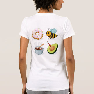 Sei nicht blöd Rebus (hinten) T-Shirt