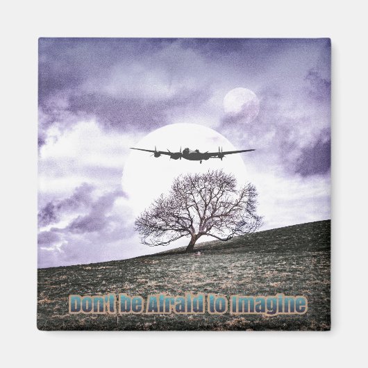 Sei nicht davor, dir vorzustellen magnet (Vorne)