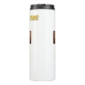 Sei nicht davor, nur zu glauben thermosbecher (Rückseite)