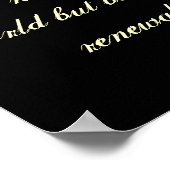 Sei nicht... Drucken Poster (Ecke)