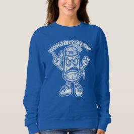 Sei nicht salzig, lustige Illustration Sweatshirt