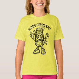 Sei nicht salzig, lustige Illustration T-Shirt