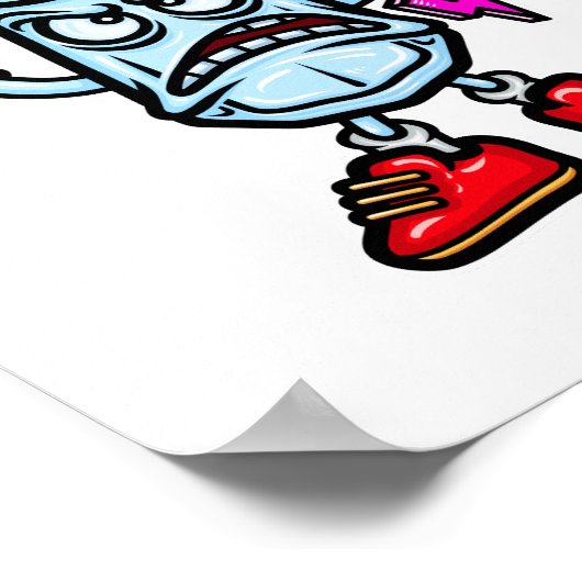 Sei nicht salzig poster (Ecke)