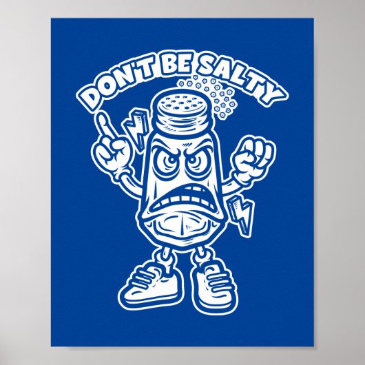 Sei nicht salzig poster (Vorne)