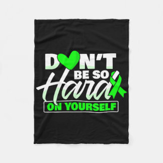 Sei nicht so fleißig bei der Bewusstseinsbildung f Fleecedecke