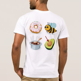 Sei nicht stupiden Rebus (hinten) T-Shirt