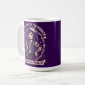Sei nicht Teil des Problems, sei das ganze Problem Kaffeetasse (Vorderseite Links)