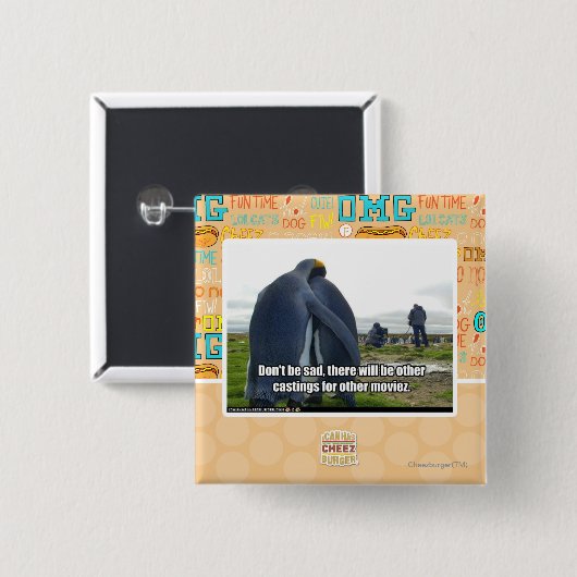 Sei nicht traurig button (Vorne & Hinten)