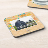 Sei nicht traurig getränkeuntersetzer (Linke Seite)