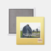 Sei nicht traurig magnet (Vorderseite/Rückseite)